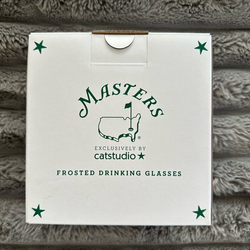 RARE Masters Tournament 15 Ounce Frosted Glasses - Picture 4 of 5